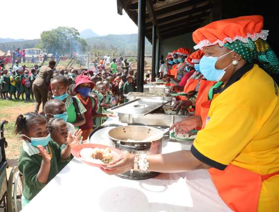 In the education sector, Dr Mnangagwa runs a schools feeding programme, where children from humble backgrounds, mainly in remote areas, are provided with food to ensure they do not miss school due to hunger.