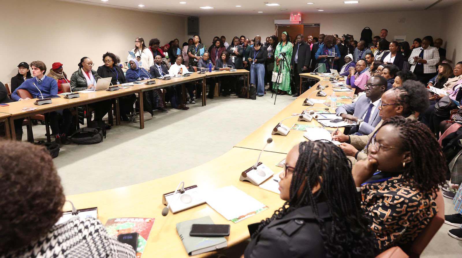 Part of the delegates who attended Zimbabwe’s side event on the sidelines of the 68th session of the Commission on Status of Women in New York yesterday.