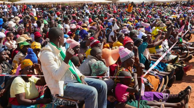 Thousands of people who interacted with First Lady Dr Auxillia Mnangagwa and also received blankets, food hampers among other things in Chingwizi on Tuesday