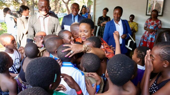 First Lady urges responsible use of ICT gadgets for education and desist from internet material that ruins their future.