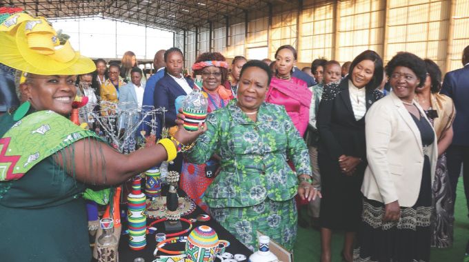 First Ladies hold high-level meeting on environment at Geo Pomona Waste Management, as part of measures to tackle climate change.