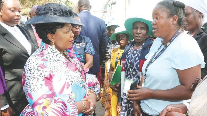 First Lady salutes women for seeking cancer screening after receiving a moving testimony of a woman who narrowly escaped death.