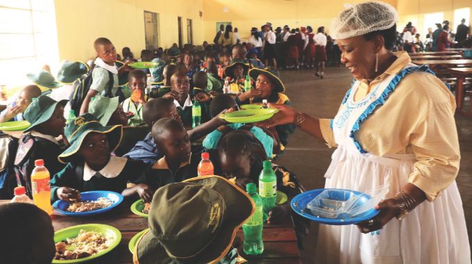 Angel of Hope feeds thousands of learners in Hwedza, with the First Lady saying it is a collective duty that involves every member of society