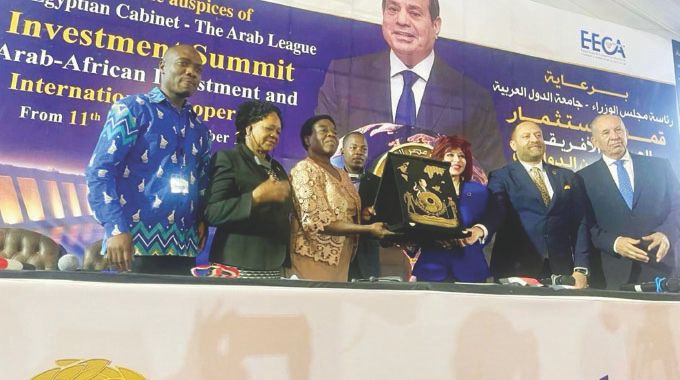 Arab-African Investment Summit honoured First Lady Dr Auxillia Mnangagwa with a prestigious award for her dedication to uplifting vulnerable communities.