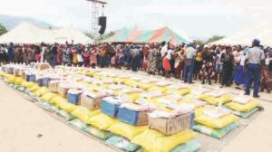 First Lady launches five Agric4she projects in Honde Valley in a development tailored to boost productivity.