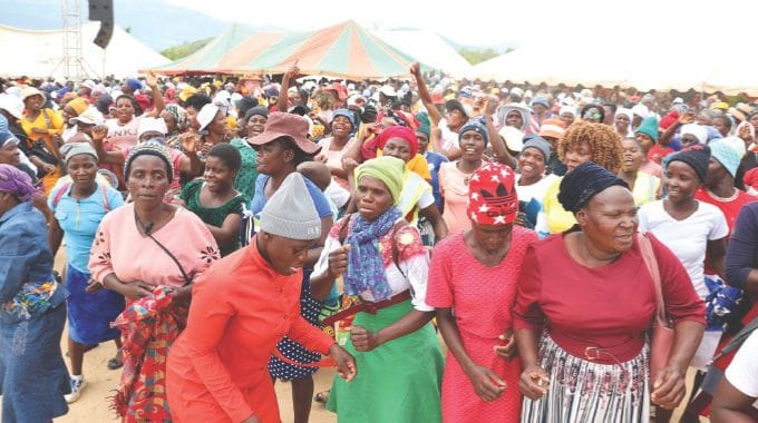 Part of the farming inputs for Pvumvudza4she that were sourced and handed over by First Lady Dr Auxillia Mnangagwa to women in Honde Valley to economically empower them