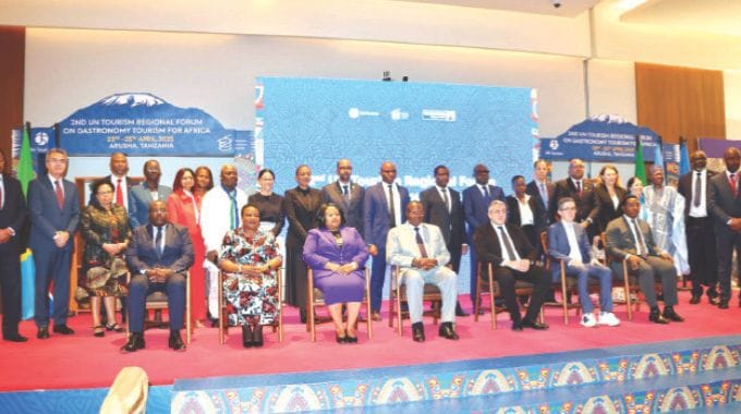 First Lady towers high at second UN Tourism Forum on Gastronomy for Africa, as the world recognised in awe her efforts to empower communities