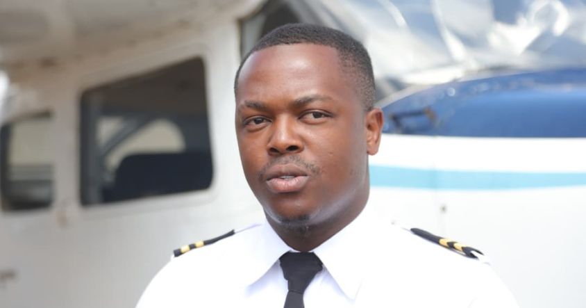 Delani Dube under the Angel of Hope Foundation scholarship and come from Gwanda shares his experience as pilot trainee at Charles Prince Airport